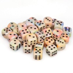 Chessex - Festive Circus/Black 36D6 - CHX27842